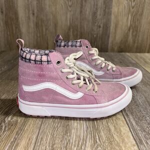 Vans Kids Youth US Size 2 Pink Skater Made For The Elements Chunky Sole Shoes